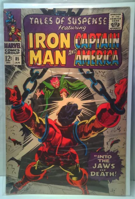 Tales of Suspense Iron Man and Captain America Marvel Comics  85 6.0