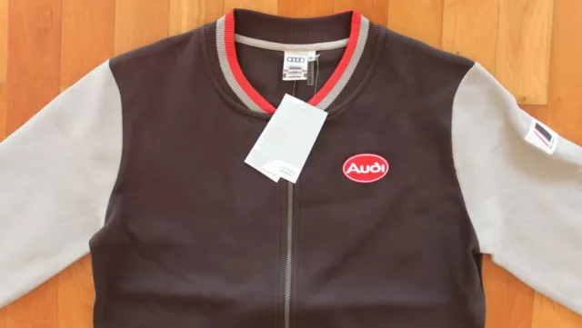 Original Audi Heritage Sweatjacke Herrenjacke Jacke Pullover Gr. M 48 50 NEU OVP 2