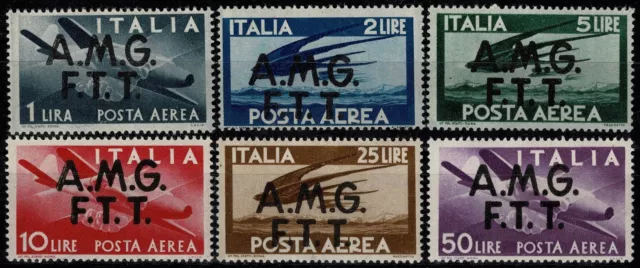 1947 - 48 Trieste A Flugpost Serie Demokratische 6 Val MNH MF23204