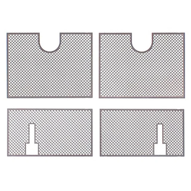 Decoration Metal Net Armored Metal Guard Plate for 1/16 German Ti W4U9