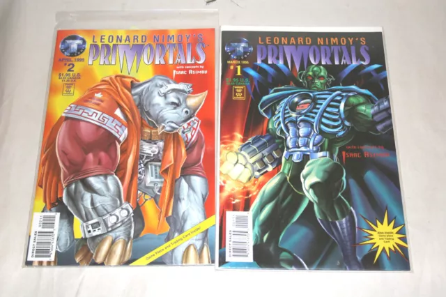 Tekno Comix Comics - Leonard Nimoy's Primortals 1995 - Issues 1 & 2