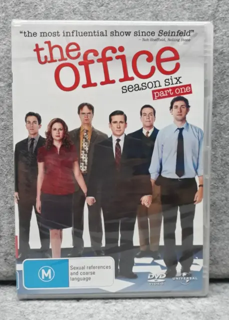 NEW: THE OFFICE Season 6 Part 1 Comedy TV Series DVD Region 4 PAL Free Fast Post