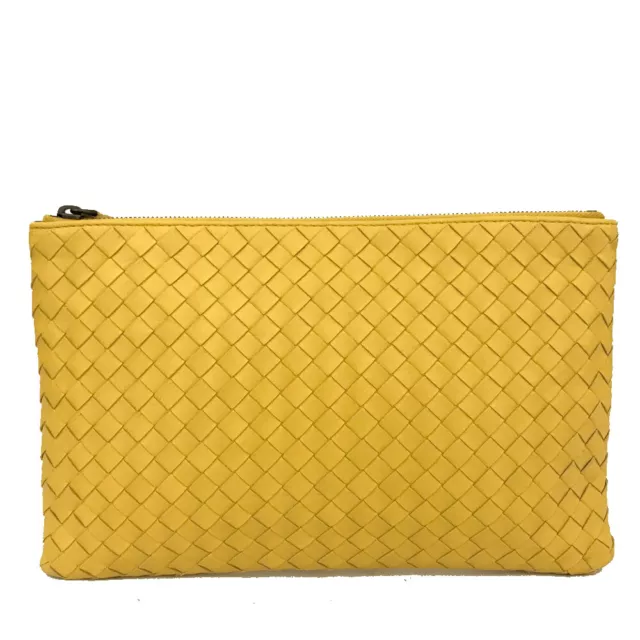 Bottega Veneta Intrecciato Lambskin Cosmetic Pouch Bag/6X1051