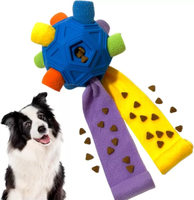 FURRY FELLOW DOG Toy, Snufflemaster - Interactive Treat Game, Snuffle Ball  £12.99 - PicClick UK