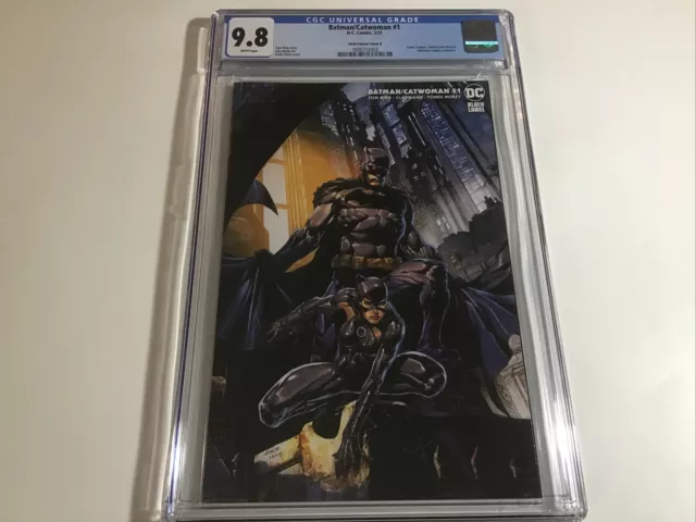 BATMAN CATWOMAN #1-CGC 9.8–Unknown Comics-SLHLA-Finch Variant 🔥🔥