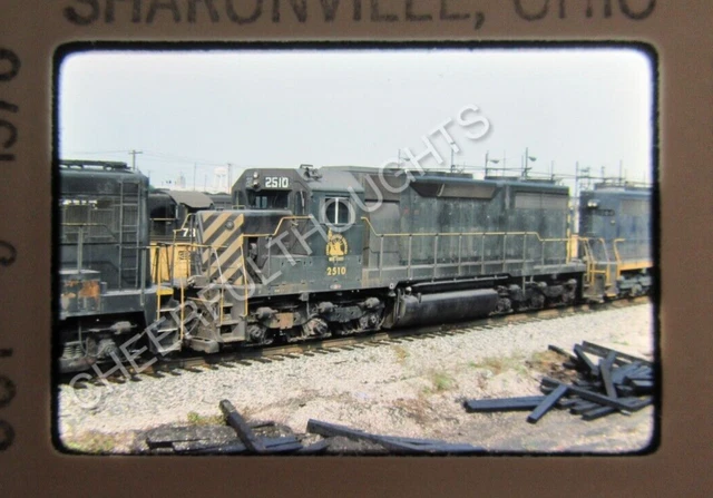 Original  '76 Kodachrome Slide ONJ Jersey Central 2510 SD35 Sharonville    37Q7