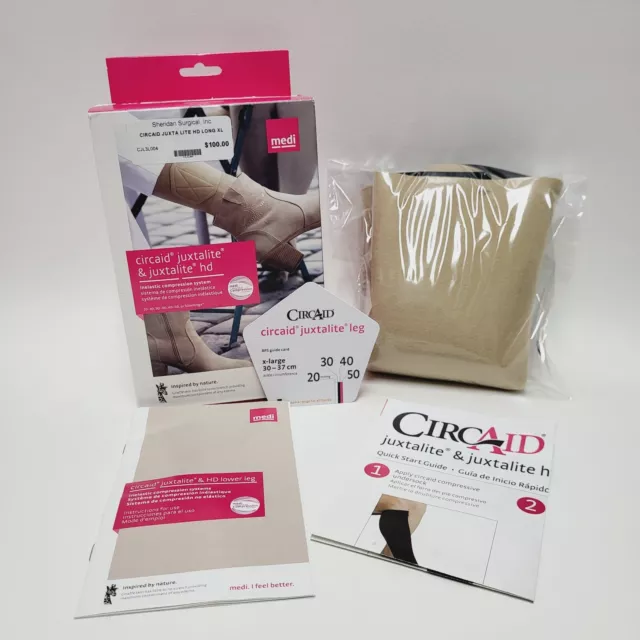 Medi Circaid Juxtalite HD Lower Leg Compression XL Long 33cm CJL3L004