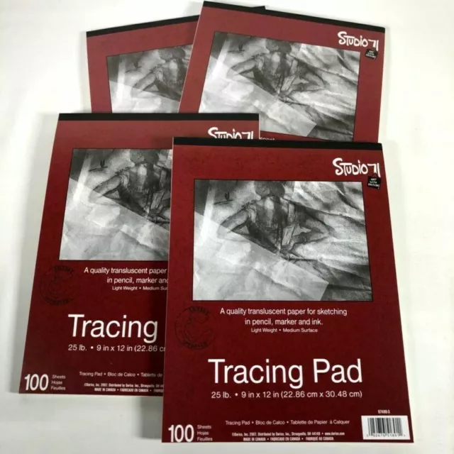 Studio 71 Tracing Paper Pad - 25lb - Medium Surface - 9 x 12 inches 