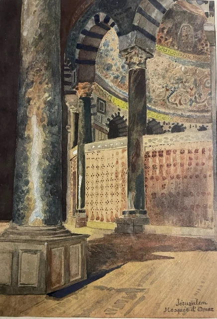Tableau Léon Ostrowski – Étude De Paysage Impressionniste, Huile Sur Toile, Circa 1880, Encadré