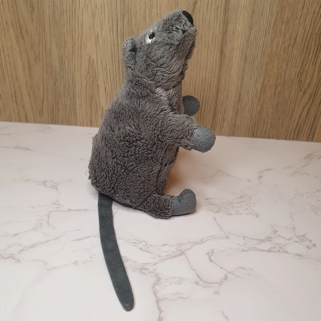 IKEA SMALL GOSIG Mus Mouse Mice Rat White Soft Plush Toy Comforter no ...