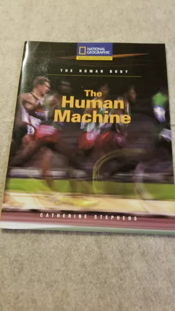 The Human Machine National Geographic Book Paperback Education Science NM