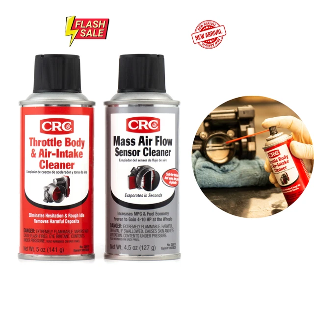 New Safe (Maf) Mass Air Flow & Throttle Body Single Use Cleaner Twin Pack Kit