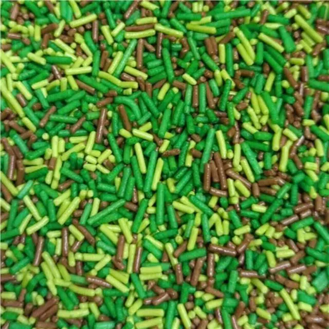 Woodland Mix Matt Sugar Strands Cupcake / Cake Decoration Sprinkles Toppers