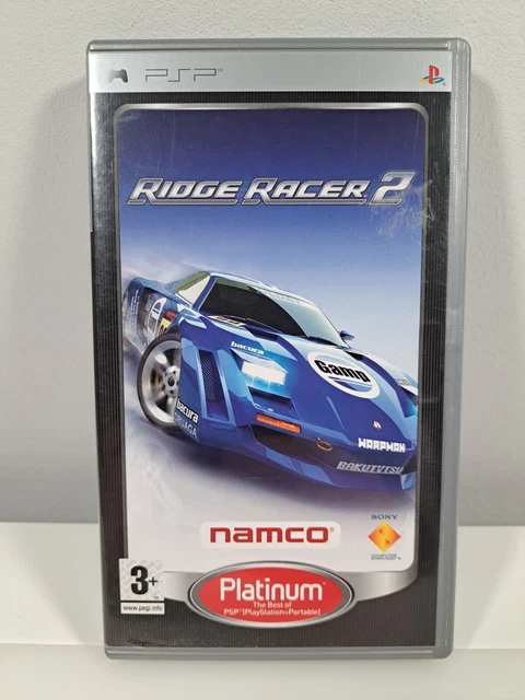 Ridge Racer 2 Sony PSP Game Platinum Edition Original Case And Instructions