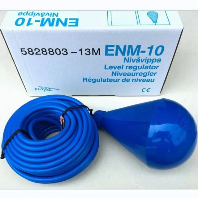 FLYGT ENM-10 13M Blue Bulb Type Level Sensor Switch