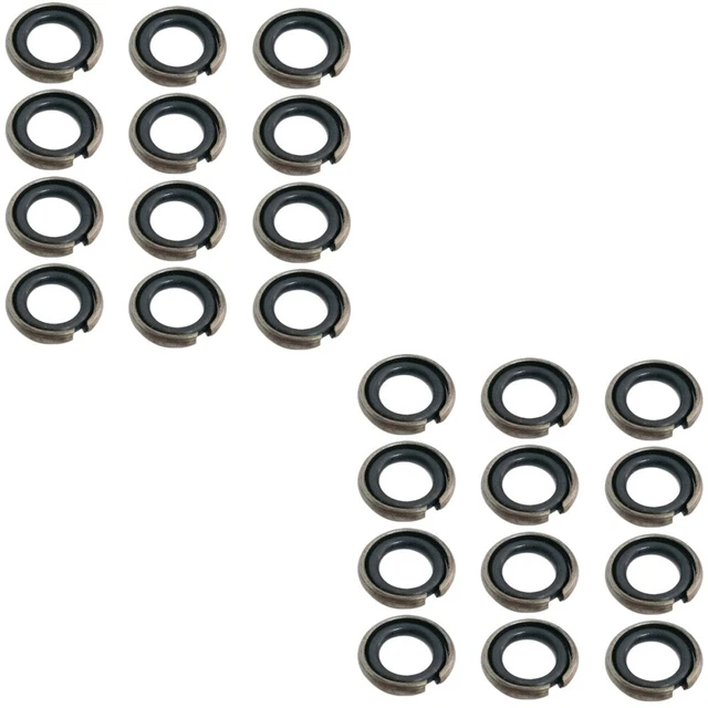 24 Set Sostituzione Anelli Contenitore Presa Piccola Chiave a Percussione Robusti