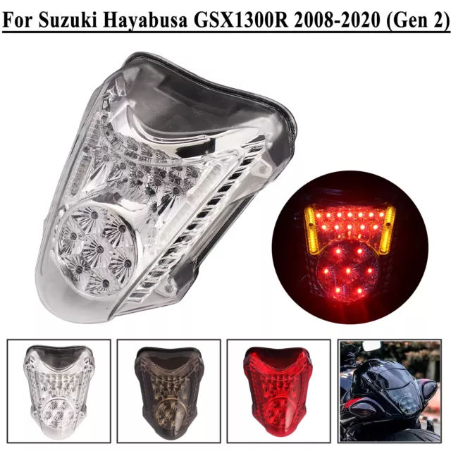 LED Brake Tail Light Turn Signal For Suzuki Hayabusa GSX1300R 2008-2020 (Gen 2)