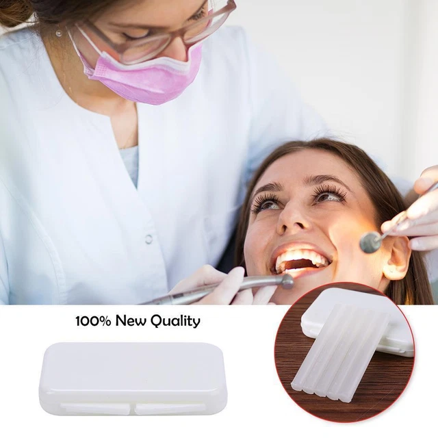 5pcs Scent Dental Orthodontics Wax Teeth Gum Braces Bracket (Osmanthus)