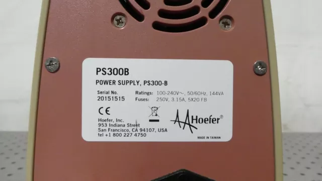 R177822 Hoefer PS300B Electrophoresis Power Supply 3