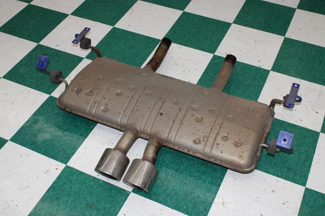 14-20 F TYPE 3.0L OEM Dual Tip Center Dump Factory Exhaust Muffler Factory