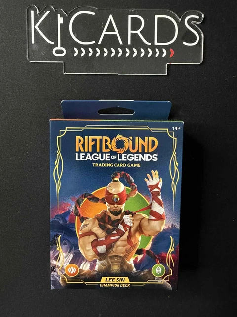 Lee Sin - Origins Champion Deck - Riftbound: League of Legends TCG (ENG) main image 0