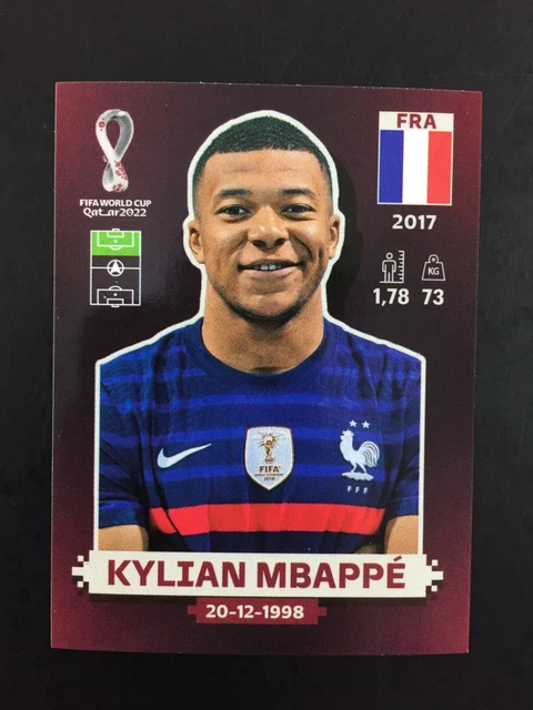 2022 Panini World Cup Qatar Sticker #FRA2 - France Team Logo FOIL Trading Card