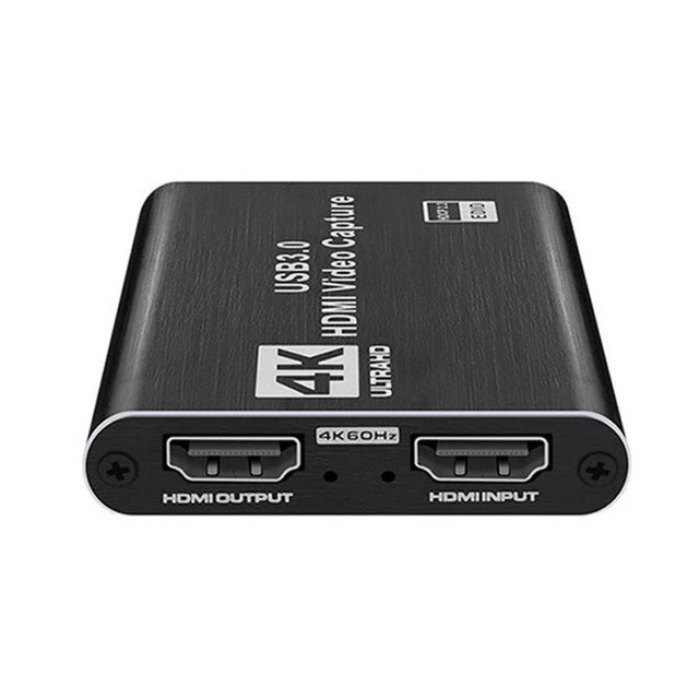 USB3.0 4K 60HZ Plug And Play Live Streaming Conference Game Video ...