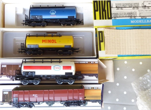 Wagon-citerne PIKO 58001 H0 (1:87) - Échelle HO - Courant Continu - Analogique - Bon état