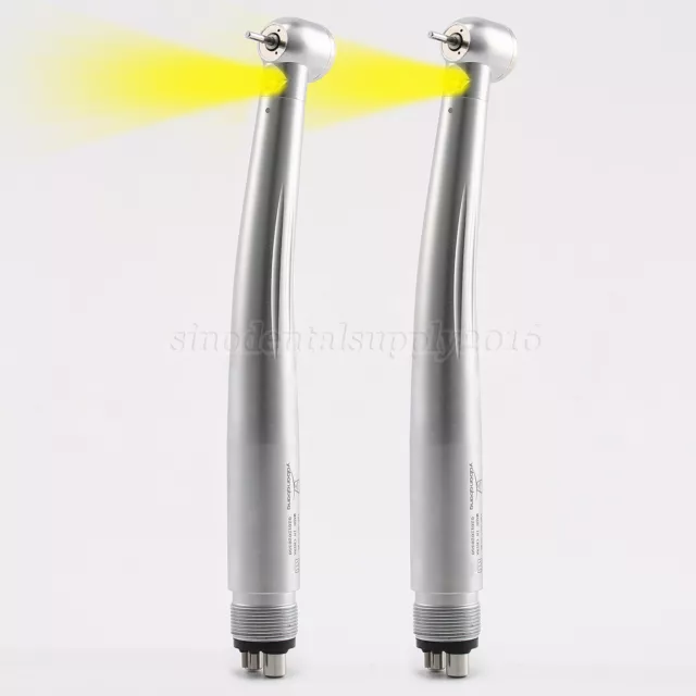 2* NSK Turbina dentista Dental High Speed Fiber Optic E-generator LED Handpiece