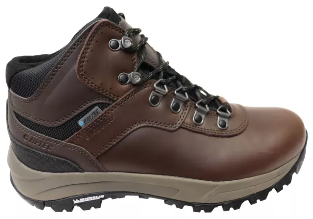 Mens Hi Tec Altitude Vi I Waterproof Leather Comfortable Hiking Boots - ModeShoe