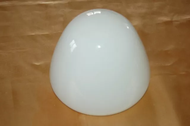 ancien chapeau de lampe-lustre-suspension-en opaline blanche à visser //CE//