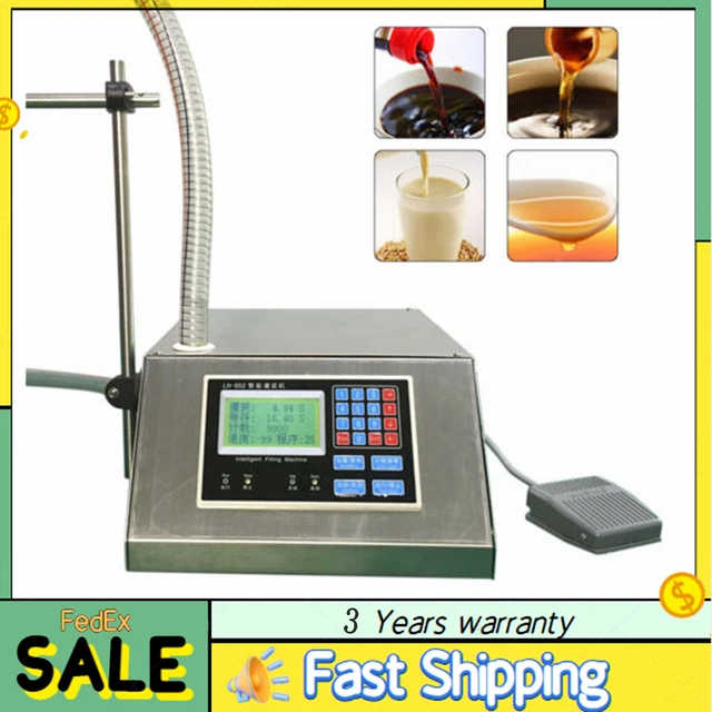 210W Automatic Pneumatic Quantitative Liquid Filling Machine Fits Viscous Liquid