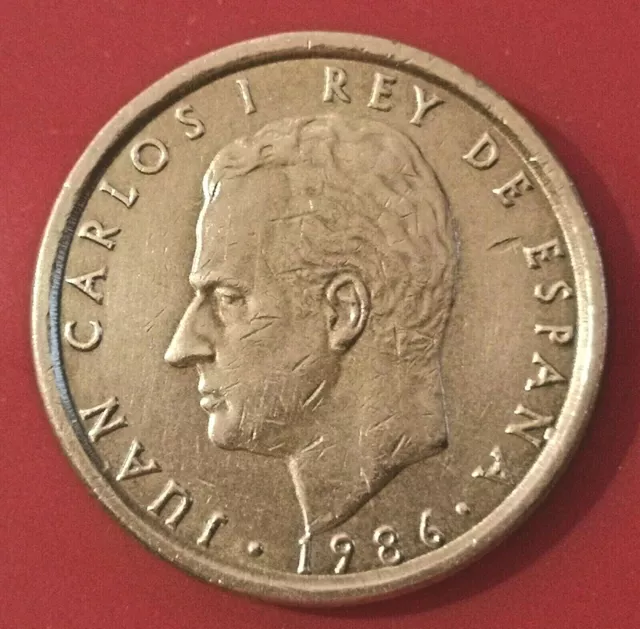 🇪🇸 Spain 1986 Cien - 100 Pesetas Coin
