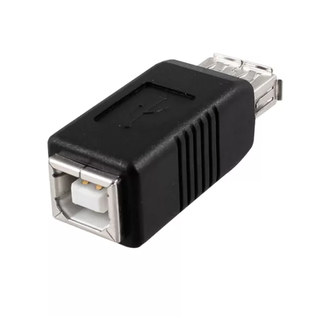 Vhbw cavo della stampante cavo per scanner cavo adattatore da USB A a USB B  - 3 m, nero