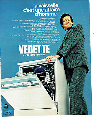 Publicité Advertising   1974  Thomson test vaisselle lave vaisselle 