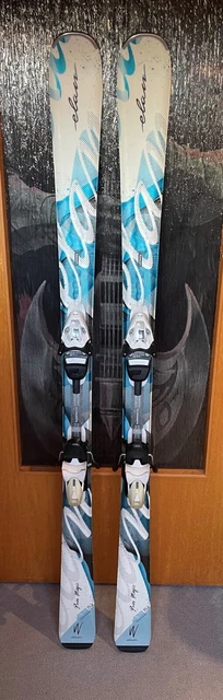 Damen Ski Elan "Rocker Pure Magic" Mit Bindung, 152Cm (Ff784) +Skistöcke+Skisack