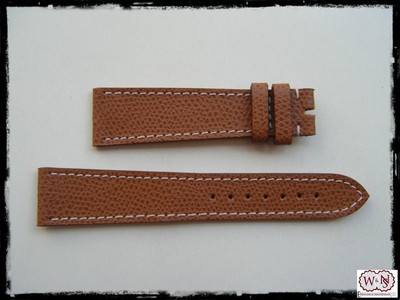 CINTURINO ARTIGIANALE MOD. Hermes per orologio in cuoio martellato;18/14 -  20/16 EUR 55,00 - PicClick IT