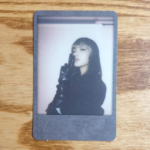 Lisa Official Polaroid Photocard BlackPink 2nd Mini Album Kill This Love Kpop