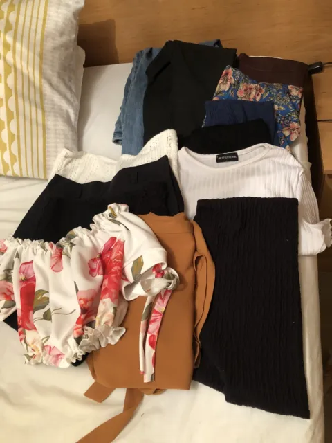 Bundle Of Girls/ladies Clothes - Small ***13 Items*** Zara New Look Top Shop PLT