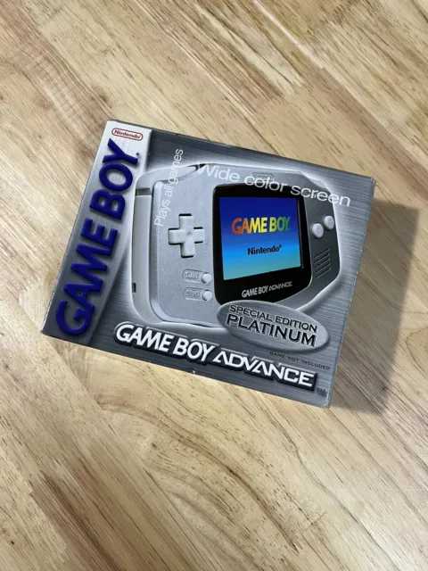 Game Boy Advance - Limited Edition Platinum