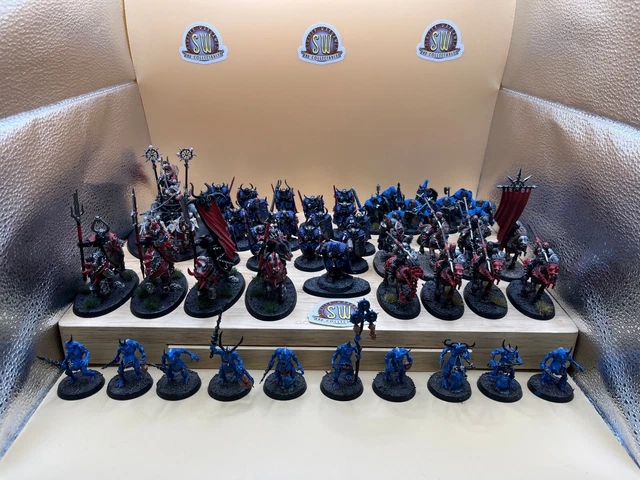 AOS Warhammer Warriors Of Chaos Slaves To Darkness Games Workshop Marauder WFB