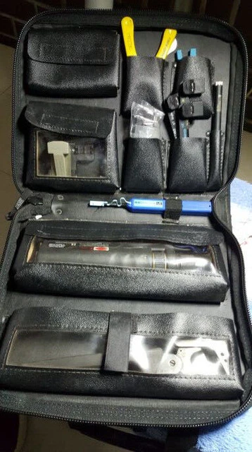 AMP - TYCO Fiber Optic Combo LIGHTCRIMP SCSTLC Termination Tool Kit EUR ...