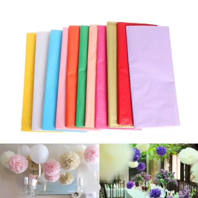 Wrapping Packing DIY Craft Origami Tissue Paper Flower Making Scrapbooking