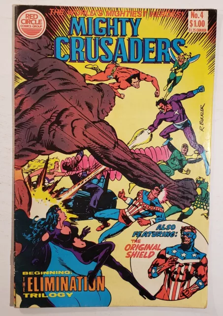 Mighty Crusaders #4 1983 Red Circle Archie Comics Rich Buckler