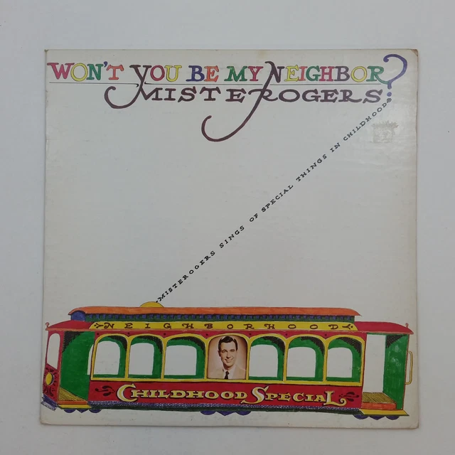 MISTER ROGERS SINGS For Those Times When LP Vinyl Record Vtg Mr