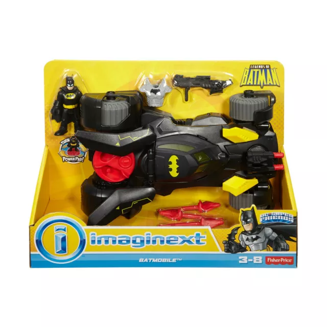 Fisher Price Imaginext Batmobile with Batman Figure Toy New
