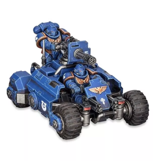 Warhammer 40k / 40000 Space Marines Quad Invader Neuf