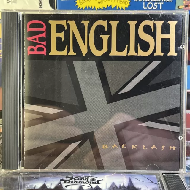 Bad English - Backlash 1991 CD Neil Schon John Waite Deen Castronovo Journey