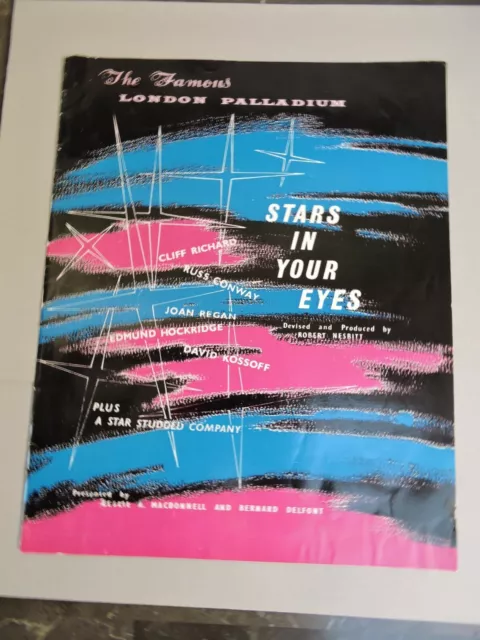 Stars in Your Eyes, London Palladium Theater Program