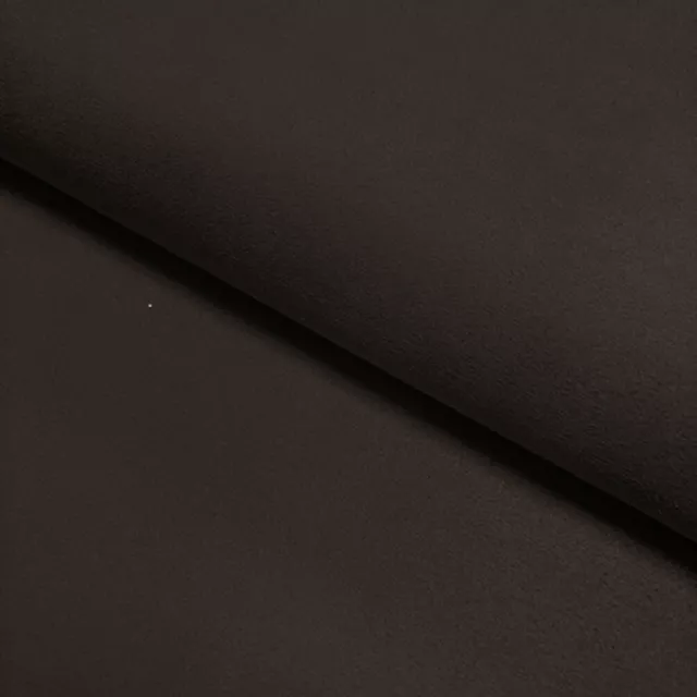 Upholstery Fabric Faux Suede Suedette Material - CHARCOAL - 225GSM - 150cm wide